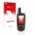 Parte frontal de un envase de producto con el logotipo de la marca upscreen. Al lado se muestra el dispositivo Garmin GPSMAP 6