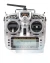 Imagen del dispositivo FrSky Taranis X9D con una amplia variedad de protectores de pantalla.
