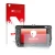 Parte frontal de un envase de producto con el logotipo de la marca upscreen. Al lado se muestra el dispositivo Zenec Z-E2015 c