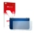 Parte frontal de un envase de producto con el logotipo de la marca upscreen. Al lado se muestra el dispositivo Nintendo New 3D