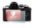Imagen del dispositivo Olympus OM-D E-M10 Mark II con una amplia variedad de protectores de pantalla.
