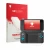 Parte frontal de un envase de producto con el logotipo de la marca upscreen. Al lado se muestra el dispositivo Nintendo 2DS XL