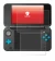 Imagen del dispositivo Nintendo 2DS XL con una amplia variedad de protectores de pantalla.