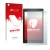 Parte frontal de un envase de producto con el logotipo de la marca upscreen. Al lado se muestra el dispositivo Amazon Fire HD 