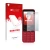 Parte frontal de un envase de producto con el logotipo de la marca upscreen. Al lado se muestra el dispositivo Nokia 150 2020 