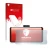 Parte frontal de un envase de producto con el logotipo de la marca upscreen. Al lado se muestra el dispositivo Lenovo Legion D