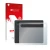 Parte frontal de un envase de producto con el logotipo de la marca upscreen. Al lado se muestra el dispositivo Wacom Intuos S 