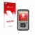 Parte frontal de un envase de producto con el logotipo de la marca upscreen. Al lado se muestra el dispositivo TPL Birdy Slim 