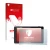 Parte frontal de un envase de producto con el logotipo de la marca upscreen. Al lado se muestra el dispositivo Feelworld LUT6 