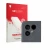 Parte frontal de un envase de producto con el logotipo de la marca upscreen. Al lado se muestra el dispositivo Fairphone 4 (SÓ