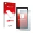 Parte frontal de un envase de producto con el logotipo de la marca upscreen. Al lado se muestra el dispositivo Sunmi M2 con su
