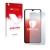 Parte frontal de un envase de producto con el logotipo de la marca upscreen. Al lado se muestra el dispositivo Samsung Galaxy 