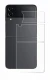 Imagen del dispositivo Samsung Galaxy Z Flip 4 (Trasero) con una amplia variedad de protectores de pantalla.