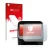 Parte frontal de un envase de producto con el logotipo de la marca upscreen. Al lado se muestra el dispositivo Shaper Origin G