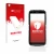 Parte frontal de un envase de producto con el logotipo de la marca upscreen. Al lado se muestra el dispositivo Doogee S41 Pro 