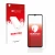 Parte frontal de un envase de producto con el logotipo de la marca upscreen. Al lado se muestra el dispositivo Oppo A77 5G con