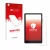 Parte frontal de un envase de producto con el logotipo de la marca upscreen. Al lado se muestra el dispositivo Keystone 3 Pro 