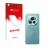 Parte frontal de un envase de producto con el logotipo de la marca upscreen. Al lado se muestra el dispositivo Honor Magic 6 P