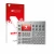 Parte frontal de un envase de producto con el logotipo de la marca upscreen. Al lado se muestra el dispositivo Elektron Syntak
