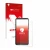 Parte frontal de un envase de producto con el logotipo de la marca upscreen. Al lado se muestra el dispositivo Brondi Amico XL