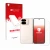 Parte frontal de un envase de producto con el logotipo de la marca upscreen. Al lado se muestra el dispositivo Google Pixel 9 