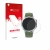 Parte frontal de un envase de producto con el logotipo de la marca upscreen. Al lado se muestra el dispositivo OnePlus Watch 3
