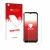 Parte frontal de un envase de producto con el logotipo de la marca upscreen. Al lado se muestra el dispositivo Hotwav T7S con 