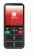 Imagen del dispositivo Geemarc CL8000 con una amplia variedad de protectores de pantalla.