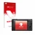 Parte frontal de un envase de producto con el logotipo de la marca upscreen. Al lado se muestra el dispositivo Sony ZV-1A con 