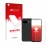 Parte frontal de un envase de producto con el logotipo de la marca upscreen. Al lado se muestra el dispositivo Google Pixel 9a