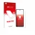 Parte frontal de un envase de producto con el logotipo de la marca upscreen. Al lado se muestra el dispositivo Ulefone Note 18