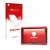 Parte frontal de un envase de producto con el logotipo de la marca upscreen. Al lado se muestra el dispositivo Lilliput A7s 7"