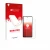 Parte frontal de un envase de producto con el logotipo de la marca upscreen. Al lado se muestra el dispositivo TCL 50 Pro NXTP