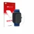 Parte frontal de un envase de producto con el logotipo de la marca upscreen. Al lado se muestra el dispositivo Decathlon CW500