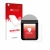 Parte frontal de un envase de producto con el logotipo de la marca upscreen. Al lado se muestra el dispositivo KitchenBoss G33