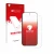 Parte frontal de un envase de producto con el logotipo de la marca upscreen. Al lado se muestra el dispositivo Vivo V70 con su