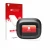 Parte frontal de un envase de producto con el logotipo de la marca upscreen. Al lado se muestra el dispositivo JBL Live Beam 3