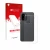 Parte frontal de un envase de producto con el logotipo de la marca upscreen. Al lado se muestra el dispositivo OnePlus 15R (Tr