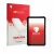 Parte frontal de un envase de producto con el logotipo de la marca upscreen. Al lado se muestra el dispositivo Ulefone Armor P