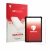 Parte frontal de un envase de producto con el logotipo de la marca upscreen. Al lado se muestra el dispositivo Oukitel RT10 co