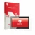 Parte frontal de un envase de producto con el logotipo de la marca upscreen. Al lado se muestra el dispositivo Zenec Z-N975 co