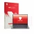 Parte frontal de un envase de producto con el logotipo de la marca upscreen. Al lado se muestra el dispositivo Acer Chromebook