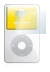 Imagen del dispositivo Apple iPod classic video Display (5a. Gen.) con una amplia variedad de protectores de pantalla.