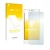 Parte frontal de un envase de producto con el logotipo de la marca upscreen. Al lado se muestra el dispositivo Gionee Elife S5