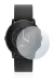 Imagen del dispositivo Pebble Time Round con una amplia variedad de protectores de pantalla.