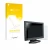 Parte frontal de un envase de producto con el logotipo de la marca upscreen. Al lado se muestra el dispositivo SDC Touchscreen