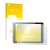 Parte frontal de un envase de producto con el logotipo de la marca upscreen. Al lado se muestra el dispositivo Chuwi Hi12 con 