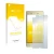Parte frontal de un envase de producto con el logotipo de la marca upscreen. Al lado se muestra el dispositivo Sony Xperia X c