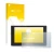 Parte frontal de un envase de producto con el logotipo de la marca upscreen. Al lado se muestra el dispositivo Garmin Drive 61