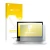 Parte frontal de un envase de producto con el logotipo de la marca upscreen. Al lado se muestra el dispositivo HP EliteBook 85